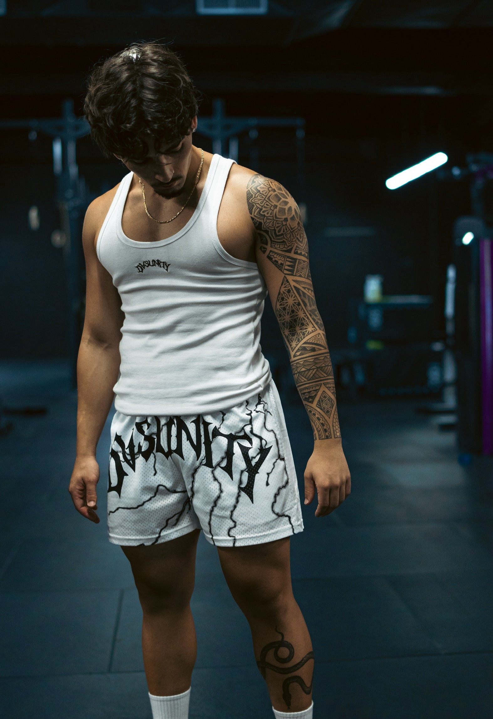 DASUNITY WHITE TANK TOP