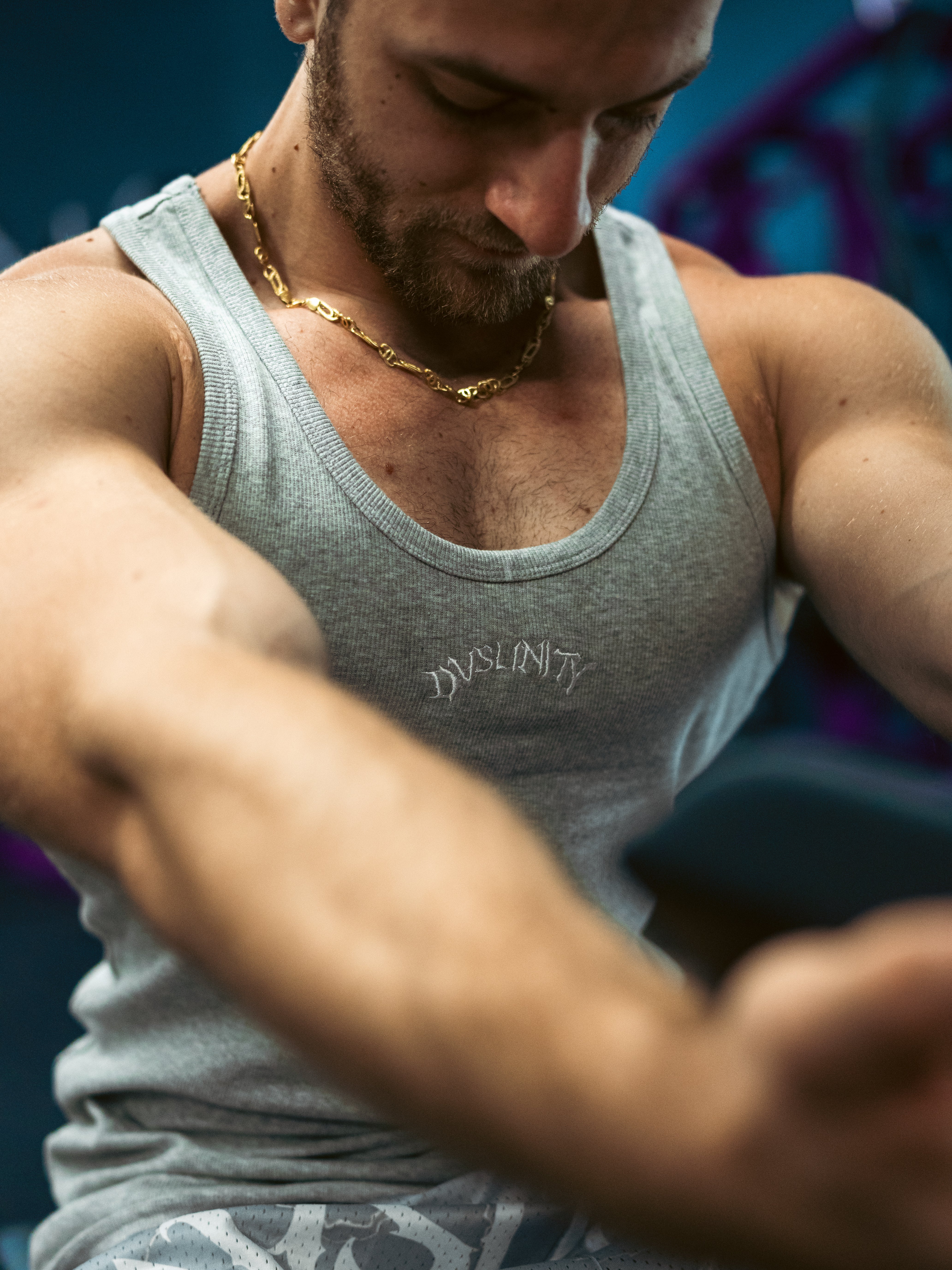 DASUNITY WHITE TANK TOP