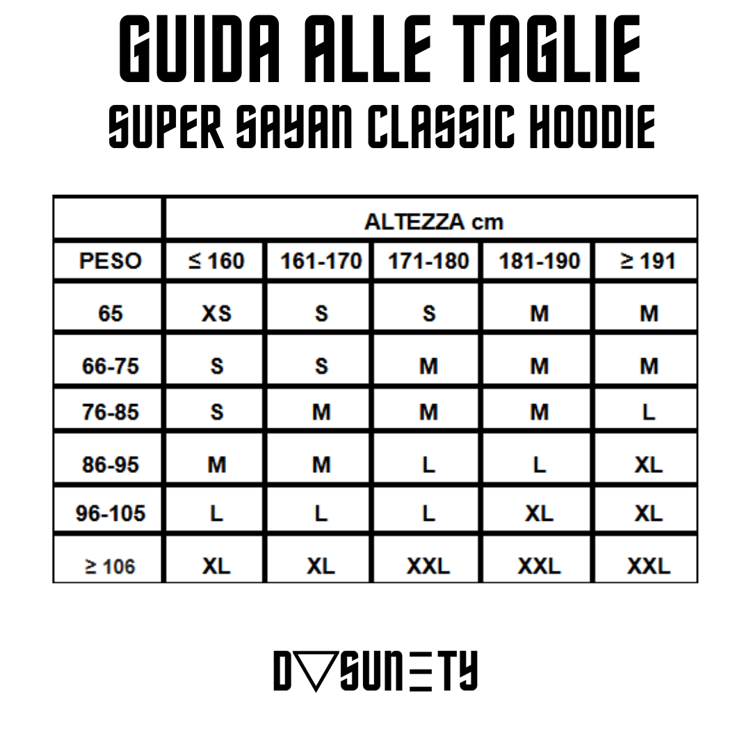 TRAINING SUPER SAYAN OVERSIZE HOODIE
