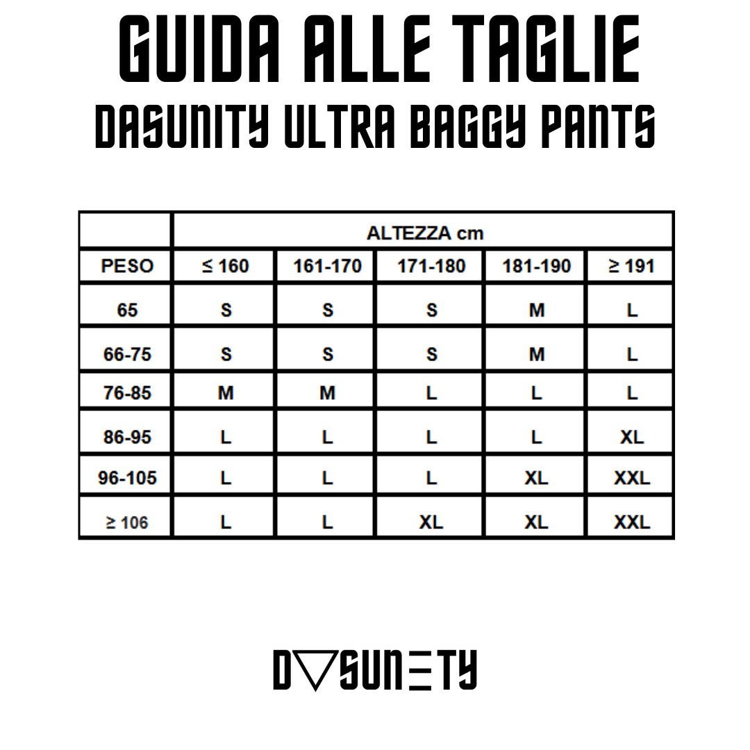 DASUNITY ULTRA BAGGY PANTS