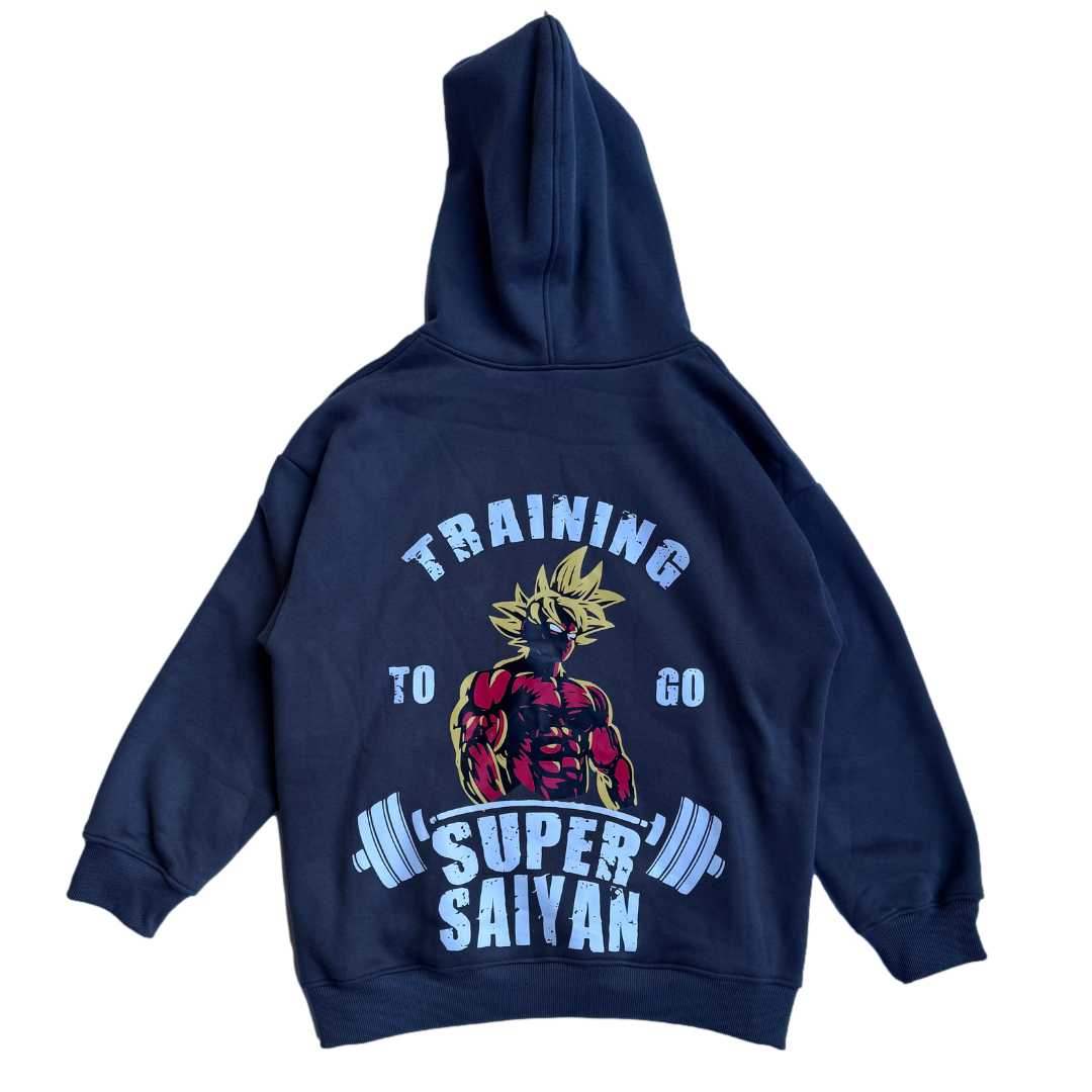 TRAINING SUPER SAYAN OVERSIZE HOODIE